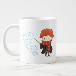 Chibi Ron Weasley Patronus Large Coffee Mug