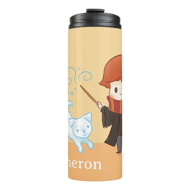 Chibi Ron Weasley Patronus Thermal Tumbler (Front)