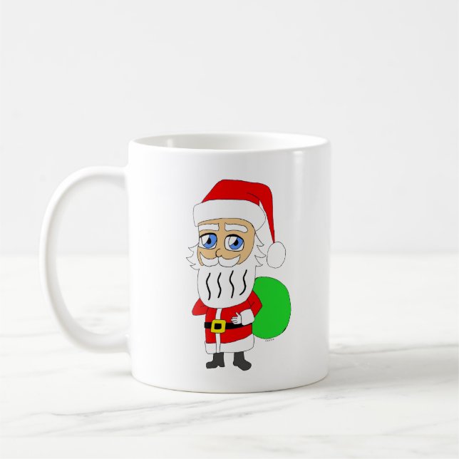 Chibi Santa Claus     Coffee Mug (Left)