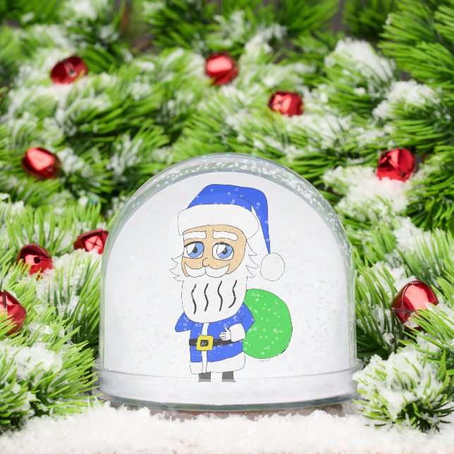 chibi Santa Claus     Snowglobe (Christmas)