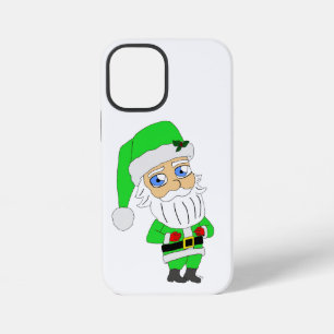 Chibi Santa green suit iPhone 12 Mini Case