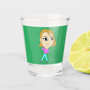 chibi shot glass