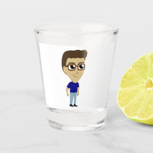 chibi shot glass