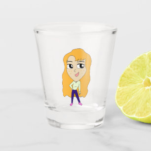 chibi shot glass