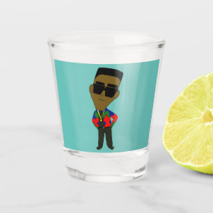 chibi shot glass