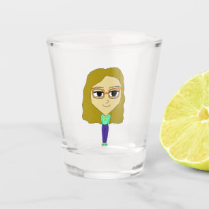 chibi shot glass