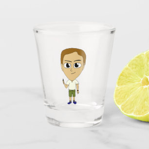 chibi shot glass