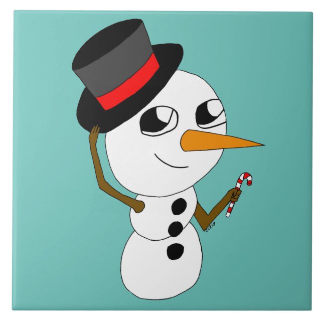 chibi smowman  tile (Front)