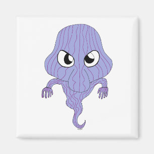 Chibi style ghost magnet