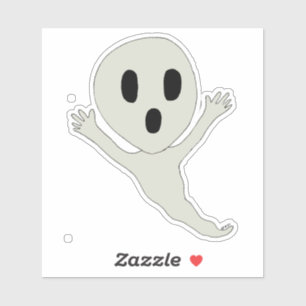 Chibi style ghost  square