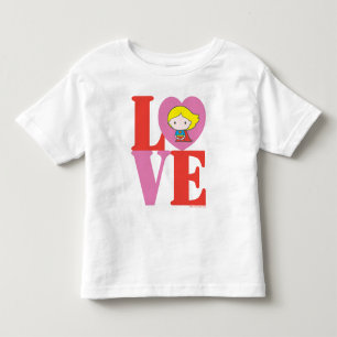 Chibi Supergirl LOVE Toddler T-Shirt