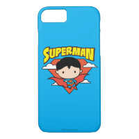 Chibi Superman Polka Dot Shield and Name