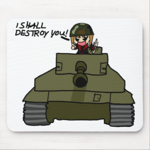Chibi Tank Mousepad