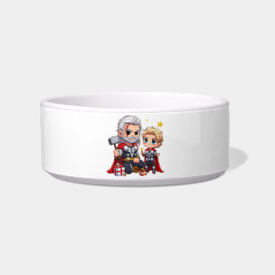 Chibi Thor and Son Bowl