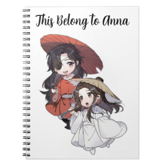 Chibi Tianguan Cifu  Spiral Photo Notebook