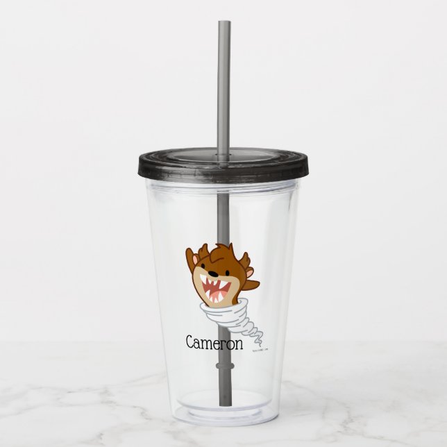 Chibi Tornado TAZ™ Acrylic Tumbler (Front)