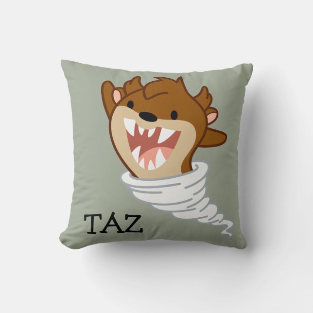 Chibi Tornado TAZ™ Cushion (Front)