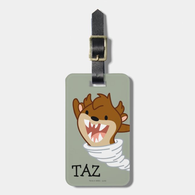 Chibi Tornado TAZ™ Luggage Tag (Front Vertical)