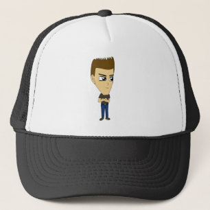 chibi trucker hat
