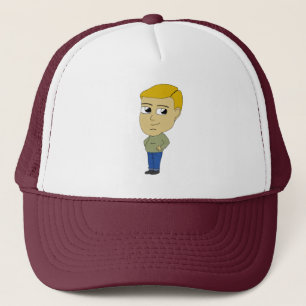 chibi trucker hat