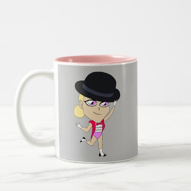 chibi   Two-Tone coffee mug (Left)