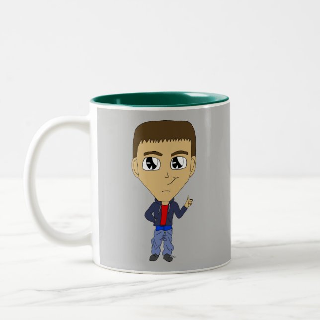 chibi    Two-Tone coffee mug (Left)