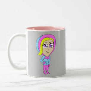 chibi    Two-Tone coffee mug