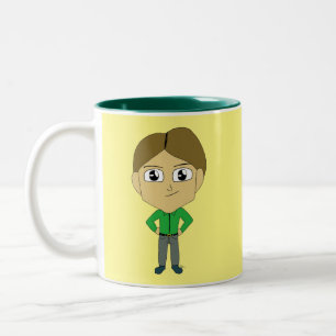 chibi    Two-Tone coffee mug