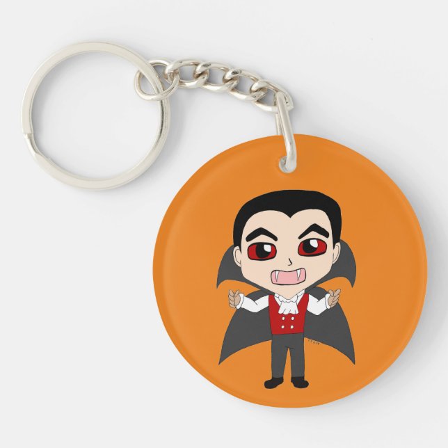 chibi vampire key ring (Front)