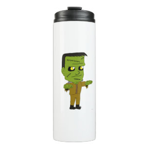Chibi vampire, monster, and mummy   thermal tumbler