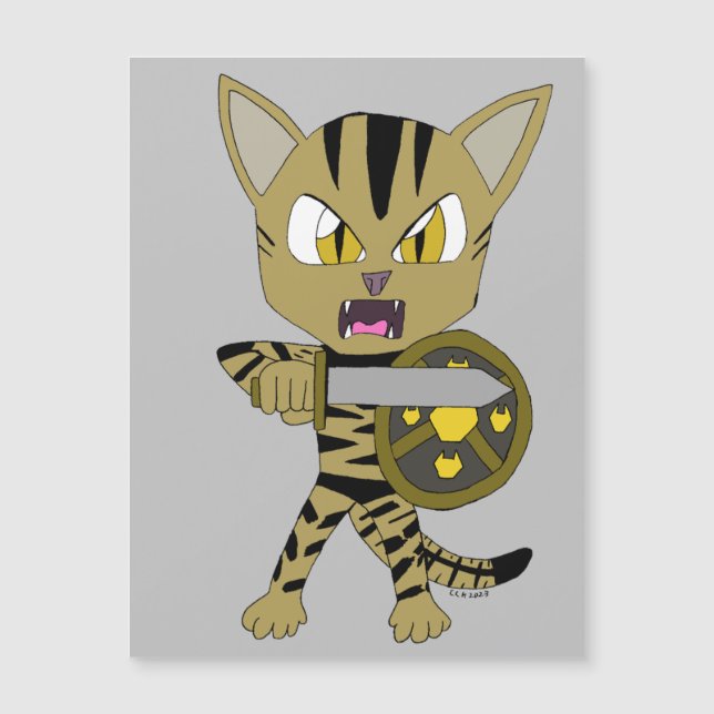 Chibi Warrior Cat (Front)