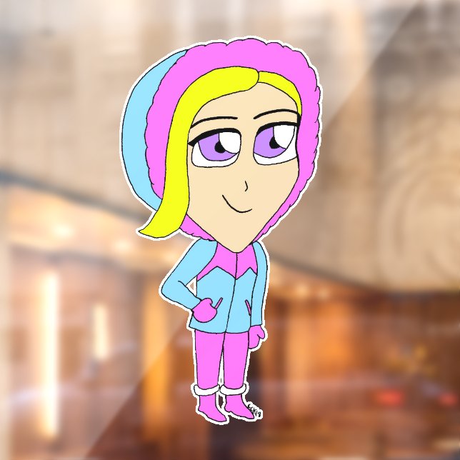 chibi    window cling (Sheet 2)