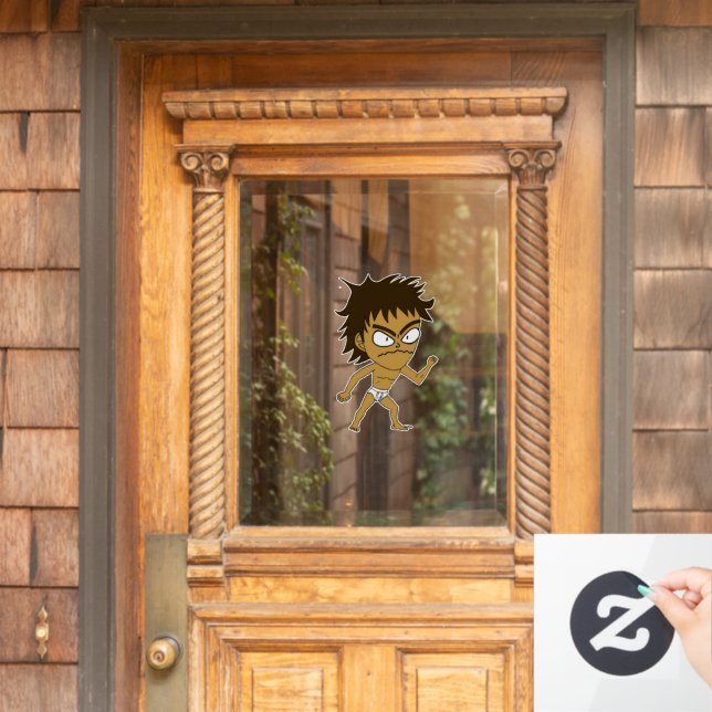 chibi   window cling (Home Door)