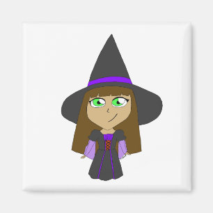 chibi witch    magnet
