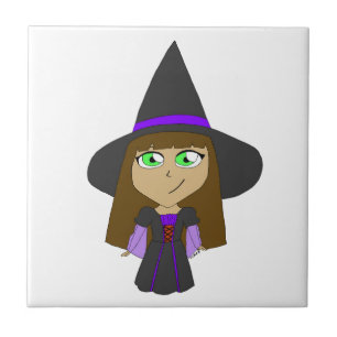 chibi witch tile