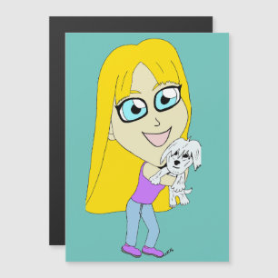 Chibi with a pup
