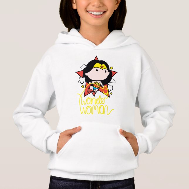 Chibi Wonder Woman Flying With Lasso (Front)