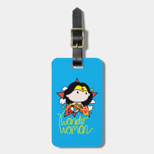 Chibi Wonder Woman Flying With Lasso Luggage Tag