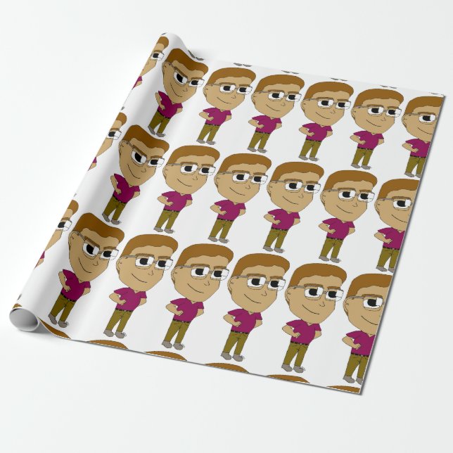 chibi   wrapping paper (Unrolled)