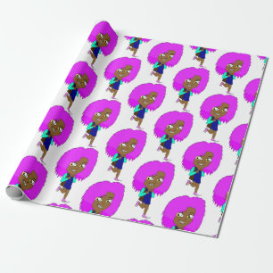 chibi  wrapping paper
