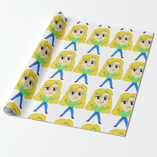 chibi    wrapping paper