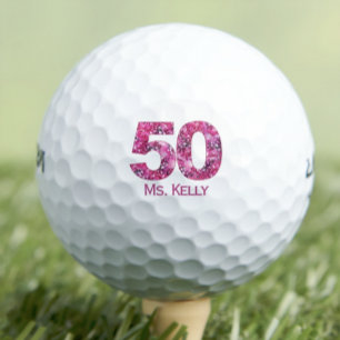 Chic 50th Birthday Gift – Floral Ball for Teacher