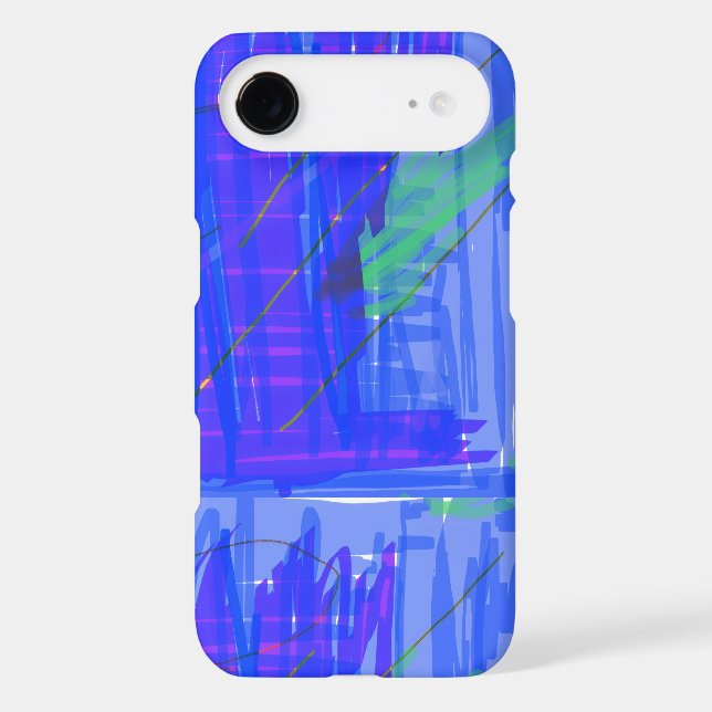 Chic Abstract Blue (Back)