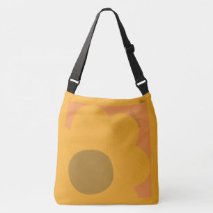 Chic Abstract Colourful Flower Crossbody Bag
