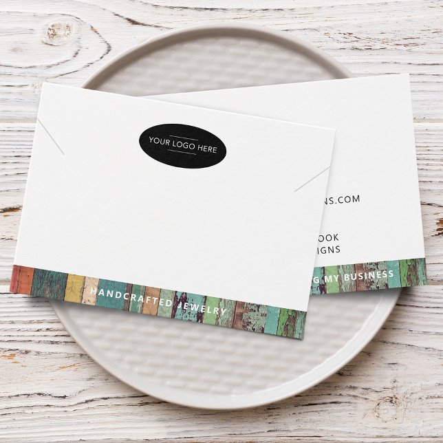 Chic Add Your Logo Necklace Bracelet Display Card (Chic Add Your Logo Necklace Bracelet Display Card)
