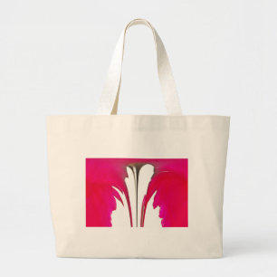 Chic amazing Red rose under the white sky Bag