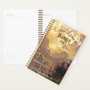 Chic  'Among The Sierra Nevada' Art Custom Planner