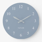 Chic and Elegant Dusty Blue and White