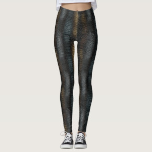 Chic Animal Print Couple Gift Exercise Leggings