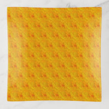 Chic Apricot Crush Abstract Floral